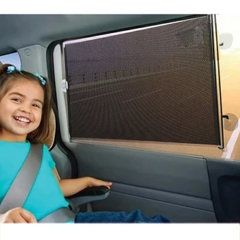 Adeeing Car Sun Shade UV Protection Car Curtain Car Window Sunshade Side Window Mesh Sun Visor Summer Protection Window Film
Adeeing Car Sun Shade UV Protection Car Curtain Car Window Sunshade Side Window Mesh Sun Visor Summer Protection Window Film