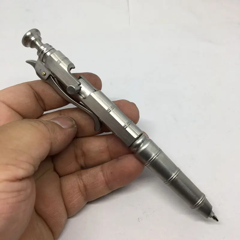 EDC Stainless Steel Self Defense Personal Outdoor Survival Safety Tactical Pen with Multi-functional EDC Tools
EDC Stainless Steel Self Defense Personal Outdoor Survival Safety Tactical Pen with Multi-functional EDC Tools