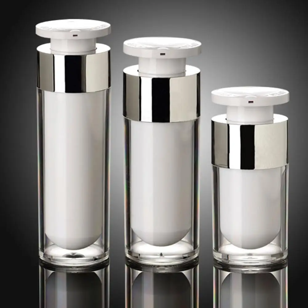 

15/30/50ml Portable Plastic Foaming Press Pump Bottle Soap Liquid Dispenser