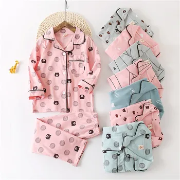 Kids Cotton Underwear Suit Spring Girl Boy Sleepwear Trousers Cartoon Suit Children Autumn Winter Clothes Robe Boys Pajama Sets
Kids Cotton Underwear Suit Spring Girl Boy Sleepwear Trousers Cartoon Suit Children Autumn Winter Clothes Robe Boys Pajama Sets