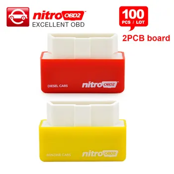 100pcs EcoOBD2 Nitroobd2 Best 2PCB board Gasoline Diesel OBDII Car Chip Plug and Drive Tuning Box Lower Fuel and Lower Emission
100pcs EcoOBD2 Nitroobd2 Best 2PCB board Gasoline Diesel OBDII Car Chip Plug and Drive Tuning Box Lower Fuel and Lower Emission