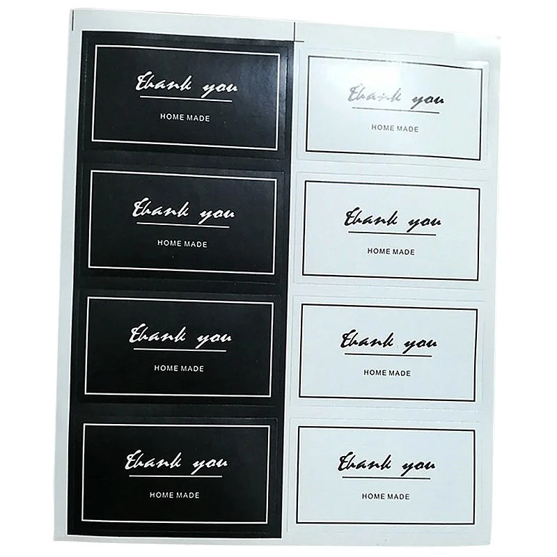 80pcs/lot Rectangle Black & White Thank you Baking Seal Sticker for Handmade Product For Party Favor Gift Bag Candy Box Decor
80pcs/lot Rectangle Black & White Thank you Baking Seal Sticker for Handmade Product For Party Favor Gift Bag Candy Box Decor