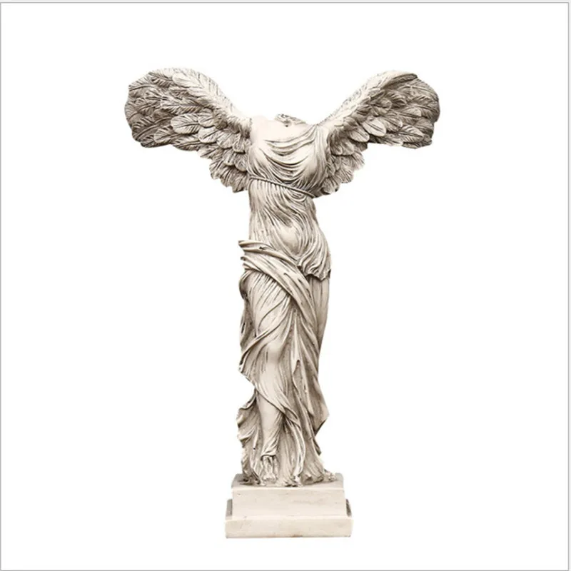 Victory Goddess Sculpture Ancient Greek Statue Vintage Abstract Figurines Resin Craftwork European Home Decorations L3438
Victory Goddess Sculpture Ancient Greek Statue Vintage Abstract Figurines Resin Craftwork European Home Decorations L3438