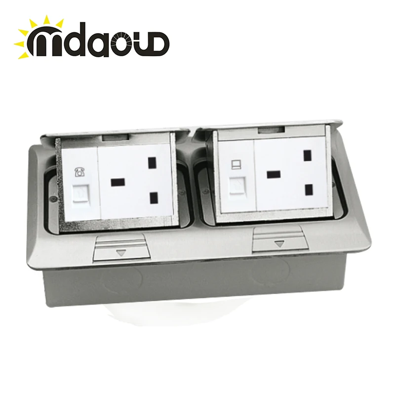 AC 100~250V brass alloy alu alloy Panel German Standard Pop Up Floor Socket with net cable/with PC socket Electrical Outlet
AC 100~250V brass alloy alu alloy Panel German Standard Pop Up Floor Socket with net cable/with PC socket Electrical Outlet