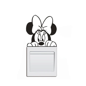 Minnie Mouse Switch Sticker Cute Girls Room Decor Light Switch Vinyl Wall Decal Removable Minnie Mouse Switch Wall Murals AZ001
Minnie Mouse Switch Sticker Cute Girls Room Decor Light Switch Vinyl Wall Decal Removable Minnie Mouse Switch Wall Murals AZ001