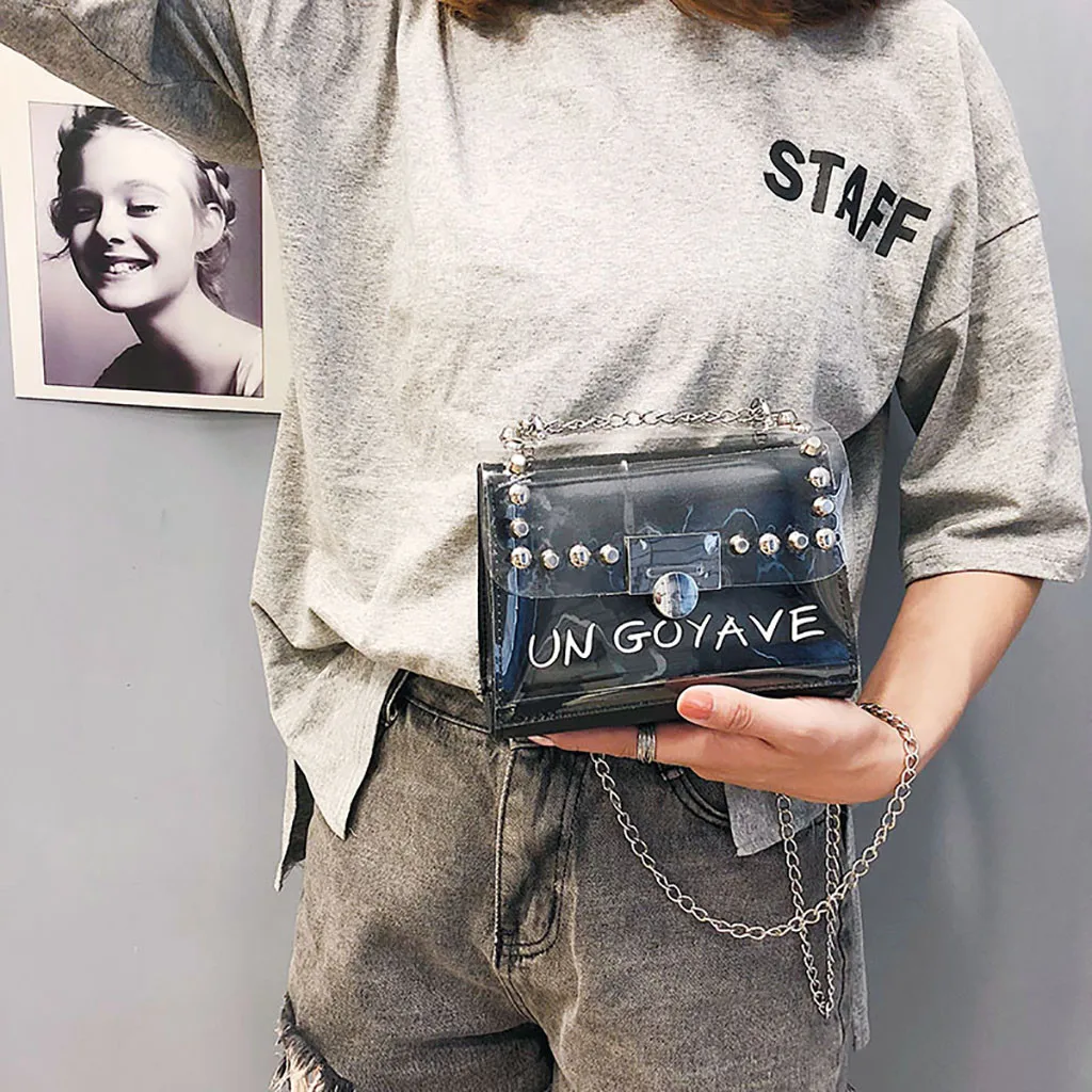 xiniu Women Shoulder Bag Fashion Laser Transparent Crossbody Bags Messenger Shoulder Beach Bag 2019 New Design Shoulder Bags#4
xiniu Women Shoulder Bag Fashion Laser Transparent Crossbody Bags Messenger Shoulder Beach Bag 2019 New Design Shoulder Bags#4