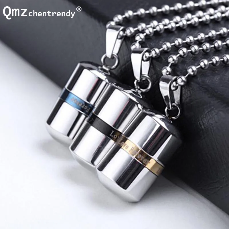 openable High quality Love forever Stainless Steel Cremation Pets Ash Capsule Pendants Necklace Pills Shape Keepsake Urn Jewelry
openable High quality Love forever Stainless Steel Cremation Pets Ash Capsule Pendants Necklace Pills Shape Keepsake Urn Jewelry