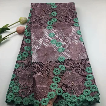 2019 Latest Nigerian Laces Fabrics High Quality African Laces Fabric For Wedding Dress Africa Guipure cord Lace With Beads
2019 Latest Nigerian Laces Fabrics High Quality African Laces Fabric For Wedding Dress Africa Guipure cord Lace With Beads