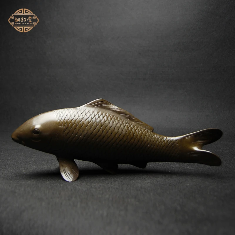copper decoration decoration simple rhyme Tang carp Home Furnishing living room home decorations give teachers gifts
copper decoration decoration simple rhyme Tang carp Home Furnishing living room home decorations give teachers gifts