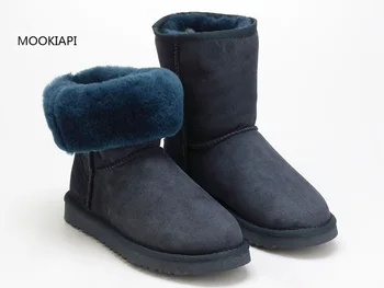 The Superior quality women's snow boots in Europe in 2019, real sheepskin, 100% natural wool, women shoes 10 colors
The Superior quality women's snow boots in Europe in 2019, real sheepskin, 100% natural wool, women shoes 10 colors