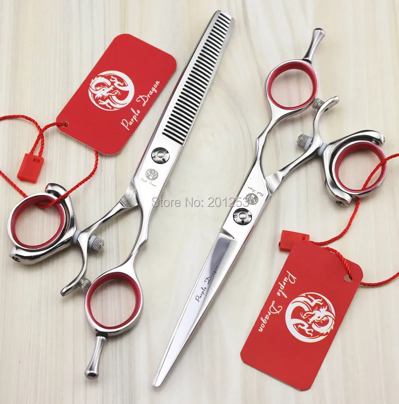 6.0Inch/5.5Inch 360 Degree Rotation Cutting Scissors&Thinning Scissors Fly Hair Shears Kit for Salon Barbers JP440C,1set LZS0443
6.0Inch/5.5Inch 360 Degree Rotation Cutting Scissors&Thinning Scissors Fly Hair Shears Kit for Salon Barbers JP440C,1set LZS0443