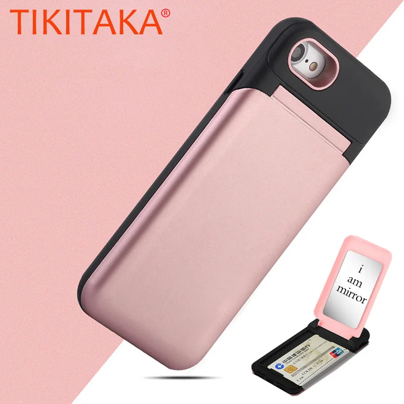 Mirror Flip Case For iphone X 8 7 6 6s Plus Fundas Multifunction Wallet Stand Holder Cover Makeup Phone Cases + Card Slots Coque
Mirror Flip Case For iphone X 8 7 6 6s Plus Fundas Multifunction Wallet Stand Holder Cover Makeup Phone Cases + Card Slots Coque