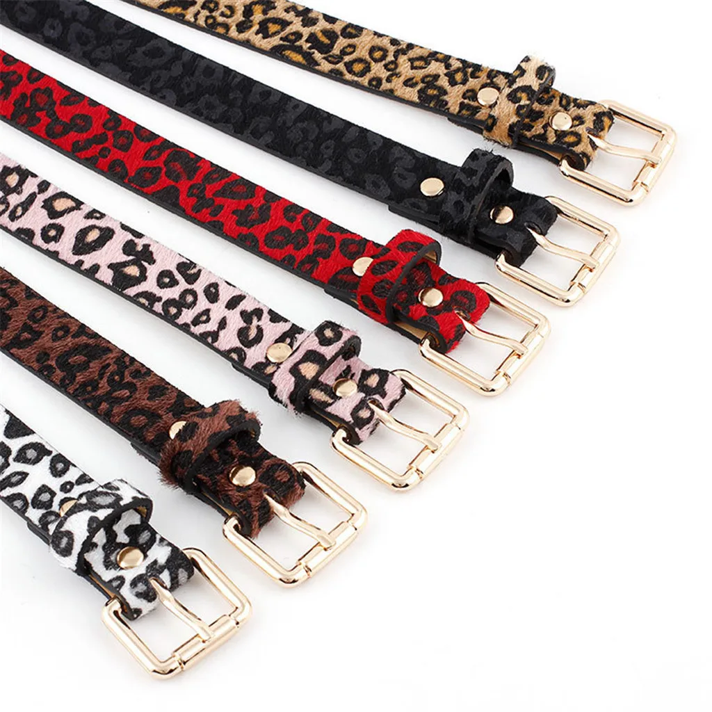 SAGACE Leopard Belts For Women Gold Square Pin Buckle Waistband PU Leather Belt Women Leopard Pattern Dress Jeans Leather Belt
SAGACE Leopard Belts For Women Gold Square Pin Buckle Waistband PU Leather Belt Women Leopard Pattern Dress Jeans Leather Belt