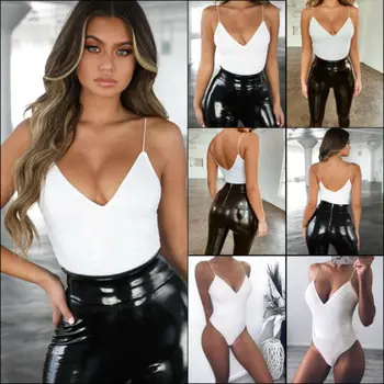 Newly Women Leotard V Neck Bodysuits Bodycon Sexy Bodysuit Tops Spaghetti Strap Backless Sequin Romper Blouse Sleeveless
Newly Women Leotard V Neck Bodysuits Bodycon Sexy Bodysuit Tops Spaghetti Strap Backless Sequin Romper Blouse Sleeveless