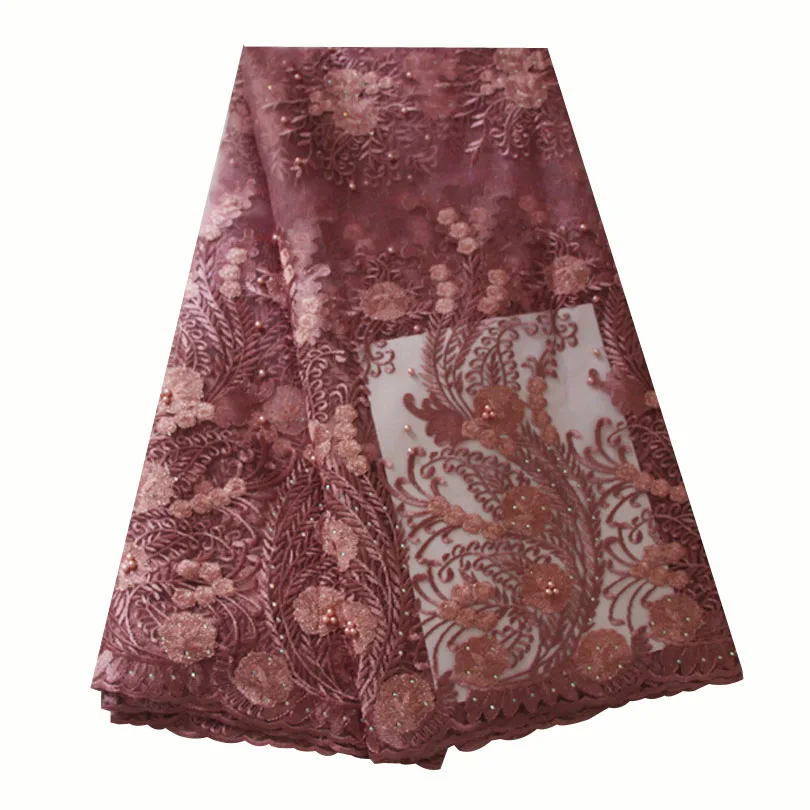 Ourwin Nigerian Lace Fabric 2018 High Quality Lace Dusty Pink Nigerian Lace Fabrics Fushia Pink Black Beaded French Lace Fabric
Ourwin Nigerian Lace Fabric 2018 High Quality Lace Dusty Pink Nigerian Lace Fabrics Fushia Pink Black Beaded French Lace Fabric