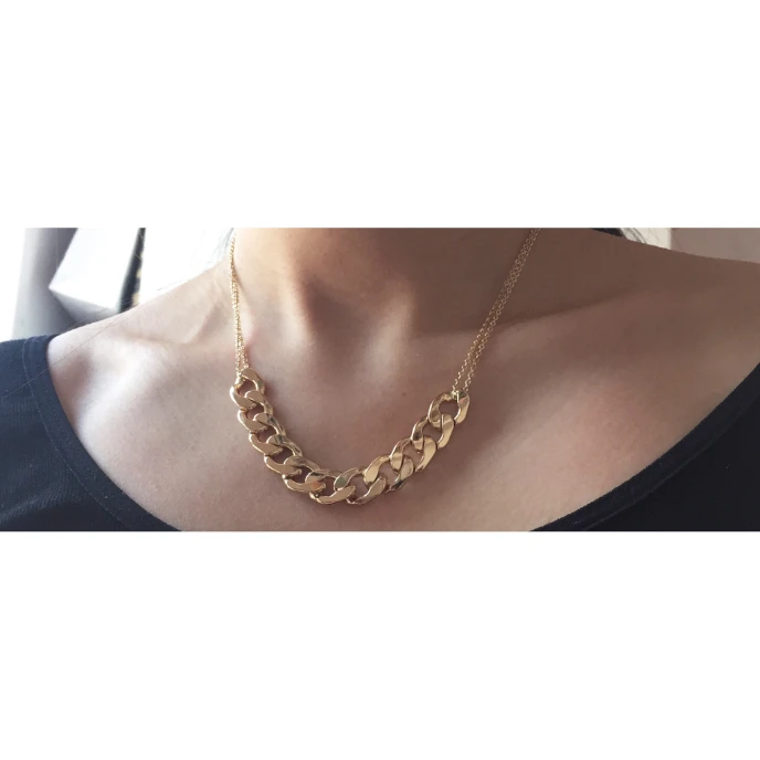 Timeless Wonder Chic getto curved chain linked Bib Necklace Bijoux costume rock pop gown classy classy hiphop collare 1183
Timeless Wonder Chic getto curved chain linked Bib Necklace Bijoux costume rock pop gown classy classy hiphop collare 1183