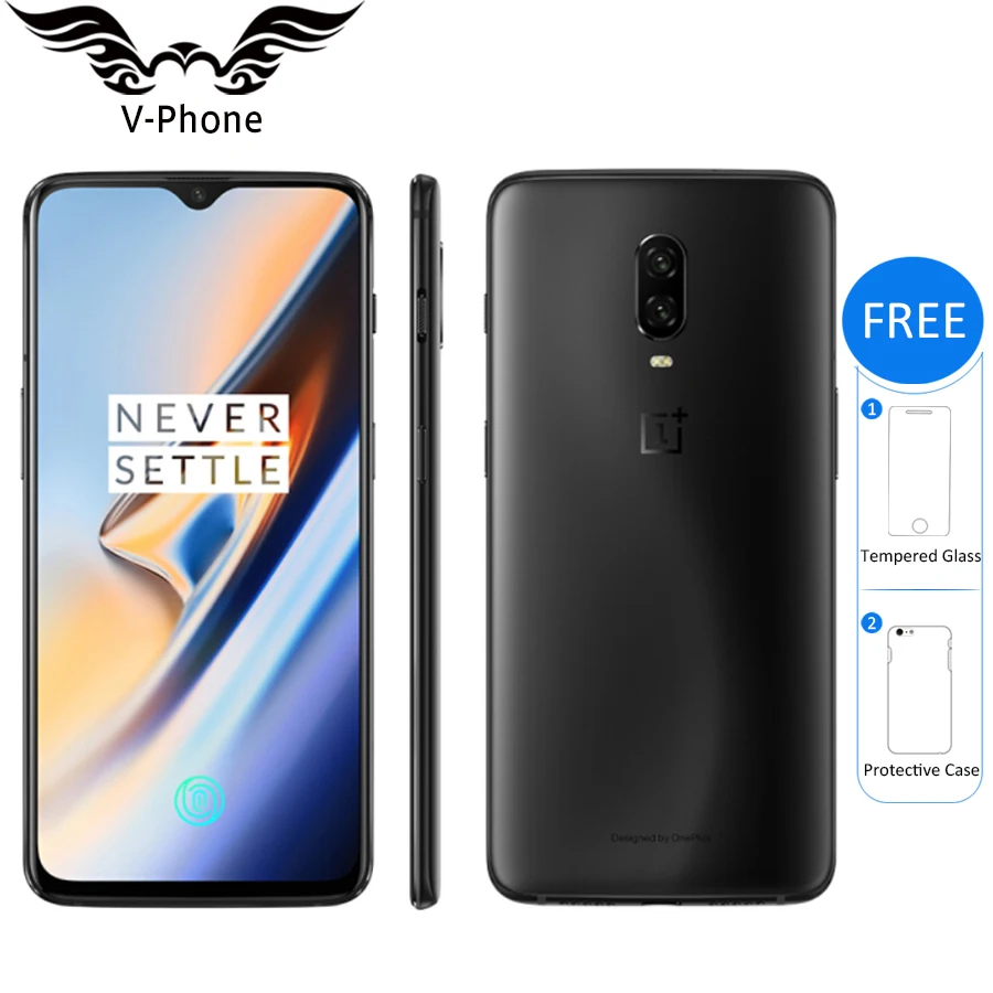Oneplus 6T A6010 8GB RAM 128GB ROM Mobile Phone Snapdragon 845 Octa Core 6.41" Dual Camera Screen Unlock NFC Android Smartphone
Oneplus 6T A6010 8GB RAM 128GB ROM Mobile Phone Snapdragon 845 Octa Core 6.41" Dual Camera Screen Unlock NFC Android Smartphone