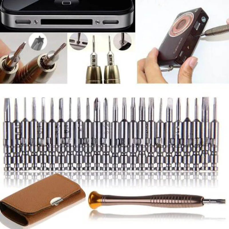 Mini Precision Screwdriver Set 25 in 1 Electronic Torx Screwdriver Opening Repair Tools Kit for iPhone Camera Watch Tablet PC
Mini Precision Screwdriver Set 25 in 1 Electronic Torx Screwdriver Opening Repair Tools Kit for iPhone Camera Watch Tablet PC