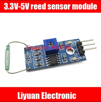 10pcs 3.3V-5V reed sensor module / magnetron module / reed switch / magnetic switch
10pcs 3.3V-5V reed sensor module / magnetron module / reed switch / magnetic switch
