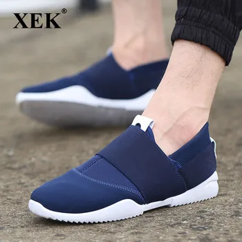 XEK 2018 New Fashion Sneakers Men Flat Canvas Shoes High Quality Male Brand Footwear Men's Casual Shoes ZLL335
XEK 2018 New Fashion Sneakers Men Flat Canvas Shoes High Quality Male Brand Footwear Men's Casual Shoes ZLL335