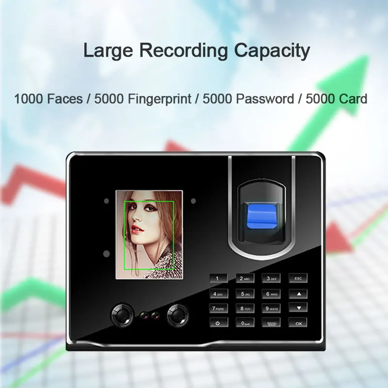 Eseye Attendance System Facial Recognition Time Attendance Fingerprint USB Time Clock Recorder Employee Machine For Company
Eseye Attendance System Facial Recognition Time Attendance Fingerprint USB Time Clock Recorder Employee Machine For Company