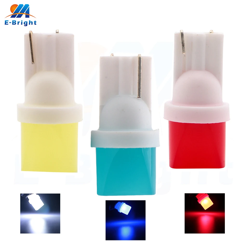 50/1000pcs 12V T10 F10 1 SMD Led Bulb Car Light Source Cars Door lamp Clearance Light White Blue Red Green Amber 40LM 8000K
50/1000pcs 12V T10 F10 1 SMD Led Bulb Car Light Source Cars Door lamp Clearance Light White Blue Red Green Amber 40LM 8000K