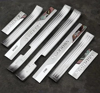 High quality stainless steel inside external Scuff Plate/Door Sill Protector Sticker For 2014 2015 suzuki s-cross(8pc)
High quality stainless steel inside external Scuff Plate/Door Sill Protector Sticker For 2014 2015 suzuki s-cross(8pc)