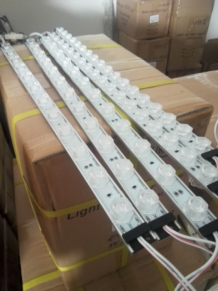 20pcs/lot,UL CE ROHS,24v 14.4w high power edge light rigid led light bar for slim double sided light box whose depth is 6~10cm
20pcs/lot,UL CE ROHS,24v 14.4w high power edge light rigid led light bar for slim double sided light box whose depth is 6~10cm