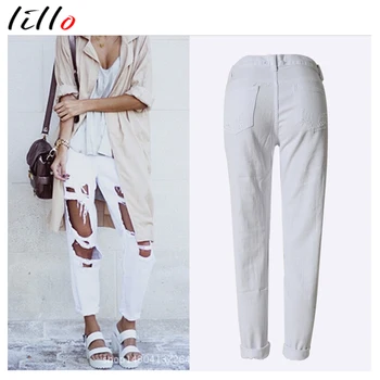 2019 white straight jeans hollow big hole jeans loose nine pants fashion popular street fashion people summer autumn thin secti
2019 white straight jeans hollow big hole jeans loose nine pants fashion popular street fashion people summer autumn thin secti