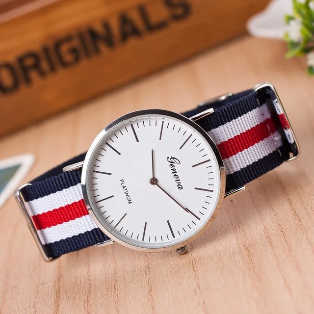 New Brand Men And Women Wristwatch Casual Multiple Colors Fabric Strap Couple Watches Quartz Watch zegarki meskie
New Brand Men And Women Wristwatch Casual Multiple Colors Fabric Strap Couple Watches Quartz Watch zegarki meskie