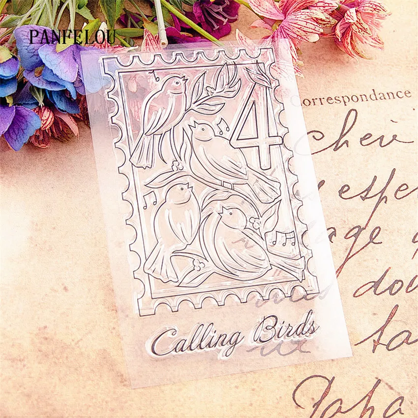 PANFELOU The birds singing stamps Transparent Silicone Rubber Clear Stamps cartoon for Scrapbooking/DIY Christmas wedding album
PANFELOU The birds singing stamps Transparent Silicone Rubber Clear Stamps cartoon for Scrapbooking/DIY Christmas wedding album