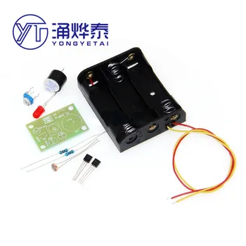 Photosensitive Sound and Light Alarm Kit Electronic Production Parts Electronic Production DIY Handmade Puzzle Small Production
Photosensitive Sound and Light Alarm Kit Electronic Production Parts Electronic Production DIY Handmade Puzzle Small Production