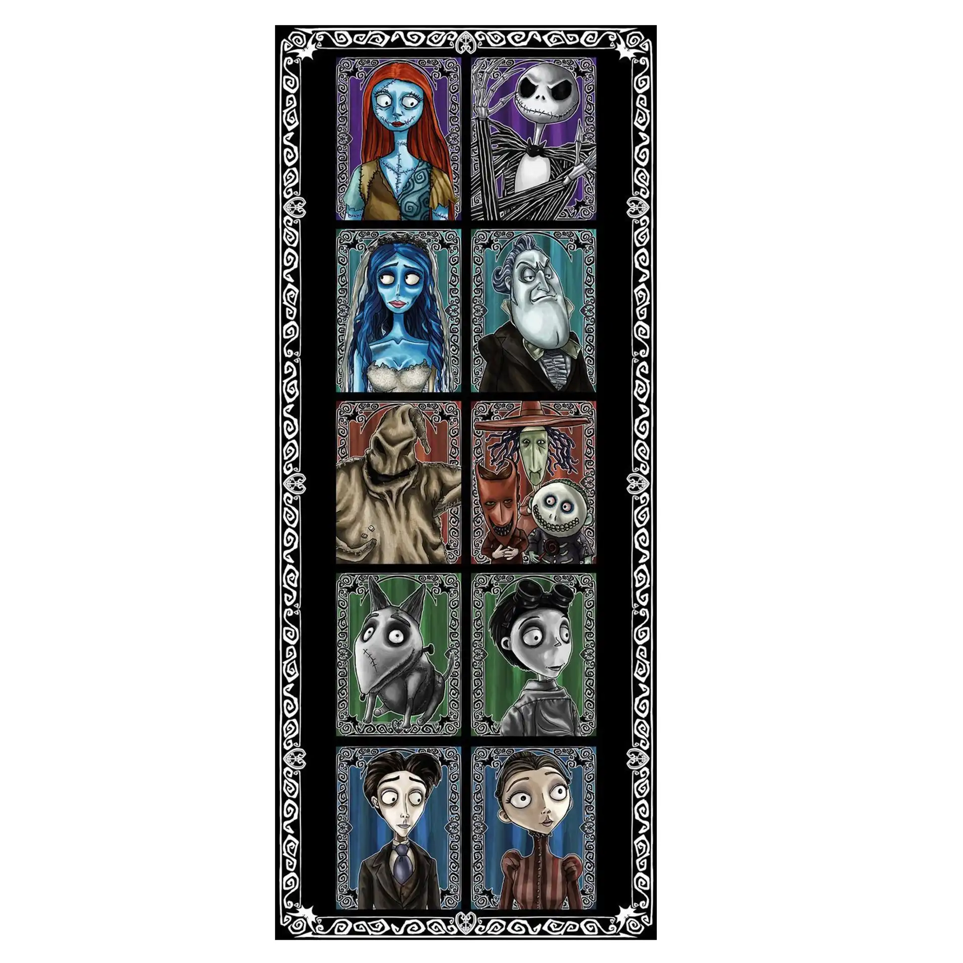 Louvizem 5d Diamond Painting Tim Burton Characters Diamond Painting Kit 5d Diamond Embroidery Paint With Diamonds Diamond Dotz Diamond Painting Cross Stitch Aliexpress
