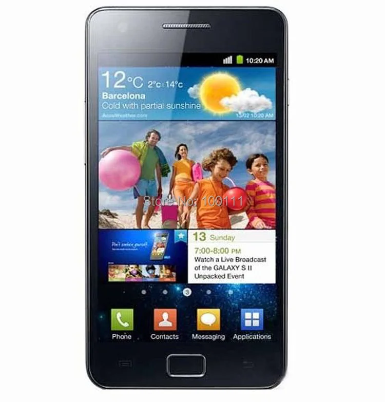 Free DHL-EMS Shipping / Original Unlocked Samsung Galaxy S2 I9100 cell phone 3G 8MP android Dual Core 4.3'' Touch 16GB ROM
Free DHL-EMS Shipping / Original Unlocked Samsung Galaxy S2 I9100 cell phone 3G 8MP android Dual Core 4.3'' Touch 16GB ROM