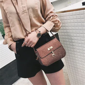 2018 Mini Women's Casual Pendant Sequins Aslant Small Square Single Shoulder Bag Fashion Lady bag
2018 Mini Women's Casual Pendant Sequins Aslant Small Square Single Shoulder Bag Fashion Lady bag