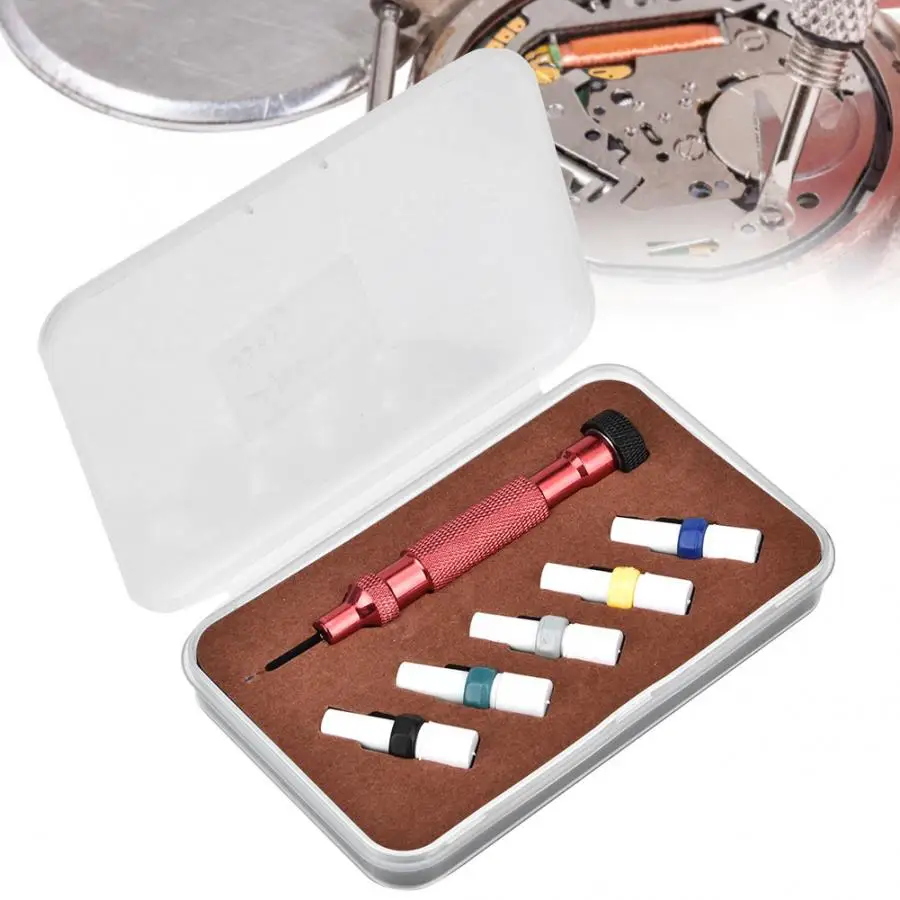 Multi-Functional Screwdriver With 5 Screwdriver Bits Eyeglasses Professional Watch Jewelry Watchmaker Jeweler Making Repair Tool
Multi-Functional Screwdriver With 5 Screwdriver Bits Eyeglasses Professional Watch Jewelry Watchmaker Jeweler Making Repair Tool
