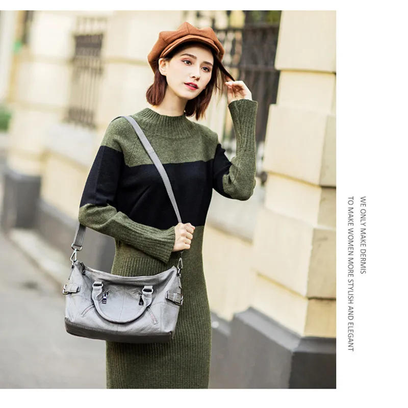 handbags women gray model