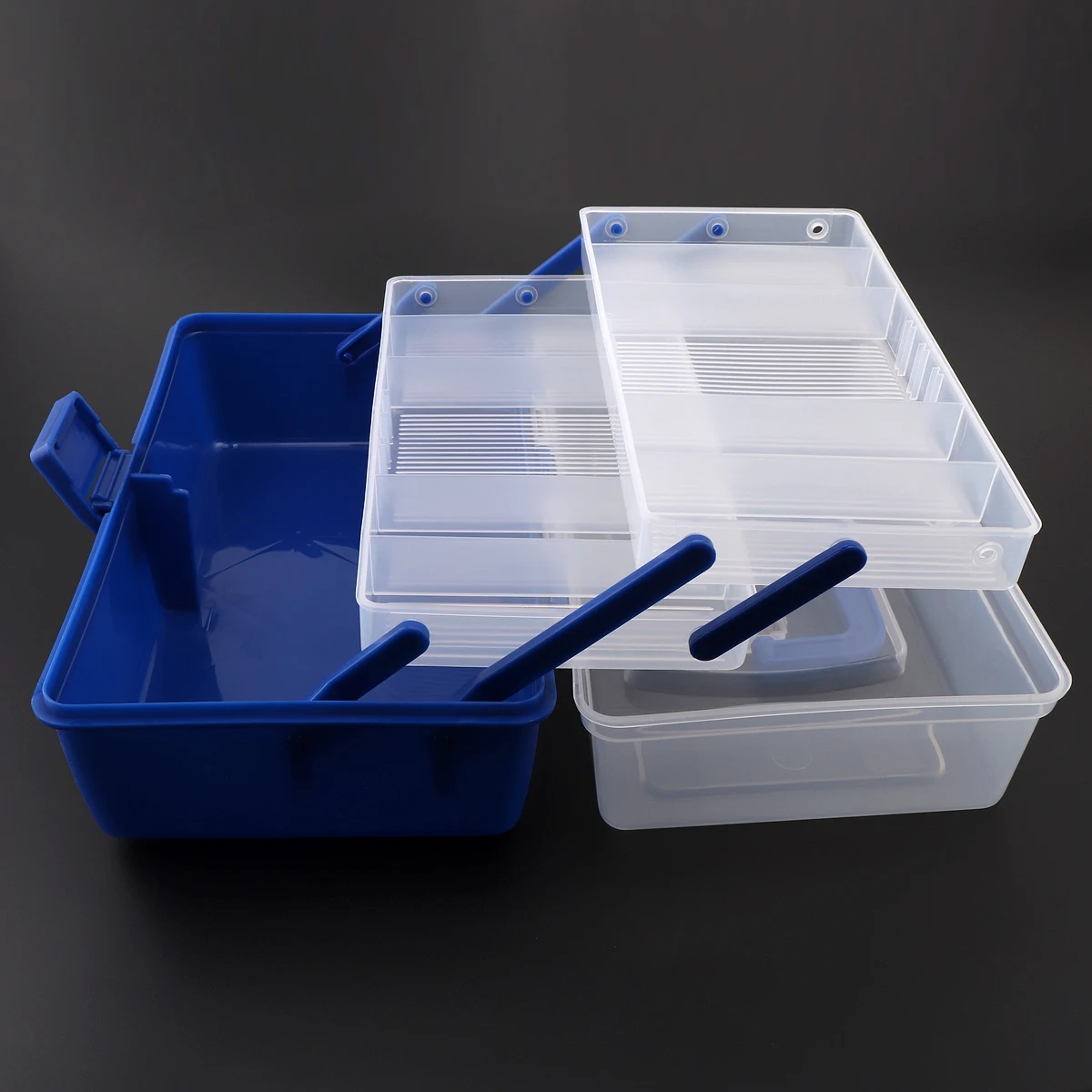 Portable 30 18 15cm Multifunctional 3 Layers Big Fishing Tackle Box with Durable Plastic
Portable 30 18 15cm Multifunctional 3 Layers Big Fishing Tackle Box with Durable Plastic