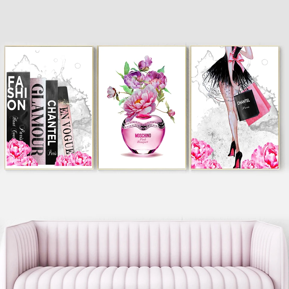 Flower Paris Brand Nordic Poster Perfume Posters And Prints Wall Art Canvas Painting Decoration Picture For Living Room Decor
Flower Paris Brand Nordic Poster Perfume Posters And Prints Wall Art Canvas Painting Decoration Picture For Living Room Decor