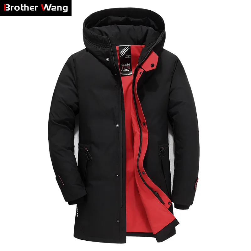 Brand Men Clothing Winter New Down Jacket Fashion Slim Hooded Thick Warm White Duck Down Long Coat and Parka Male 5XL 6XL
Brand Men Clothing Winter New Down Jacket Fashion Slim Hooded Thick Warm White Duck Down Long Coat and Parka Male 5XL 6XL