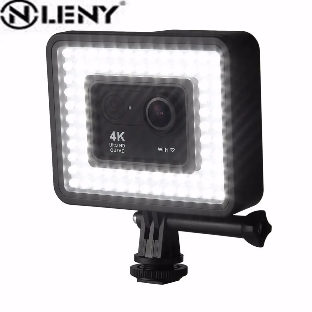 Onleny 80 LED Video Light 700LM 6000K Dimmable Photography Light Lighting Panel With Camera Mount for GOPRO Camera Camcorder
Onleny 80 LED Video Light 700LM 6000K Dimmable Photography Light Lighting Panel With Camera Mount for GOPRO Camera Camcorder