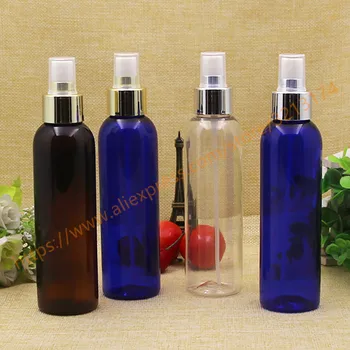 150ml clear/blue/brown PET bottle with gold/silver aluminum sprayer.mist bottle.travel refillable perfume bottle
150ml clear/blue/brown PET bottle with gold/silver aluminum sprayer.mist bottle.travel refillable perfume bottle
