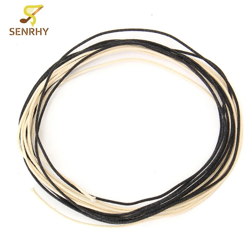 SENRHY Vintage-style Pre-tinned Cloth PushBack Guitar Wire Stringed Instruments Guitar Parts & Accessories 6m Half Black White
SENRHY Vintage-style Pre-tinned Cloth PushBack Guitar Wire Stringed Instruments Guitar Parts & Accessories 6m Half Black White