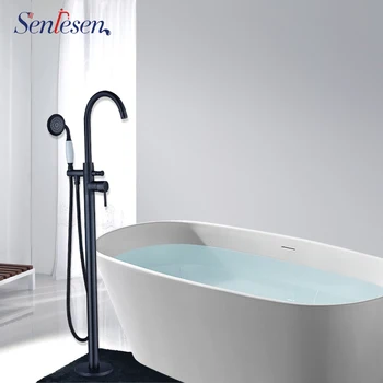 Senlesen Floor Tub Faucet Single Handle Oil Rubbed Bronze Ceramic Valve Mixer Water Tap Para Bathtub Baigoboire Bath Faucets
Senlesen Floor Tub Faucet Single Handle Oil Rubbed Bronze Ceramic Valve Mixer Water Tap Para Bathtub Baigoboire Bath Faucets