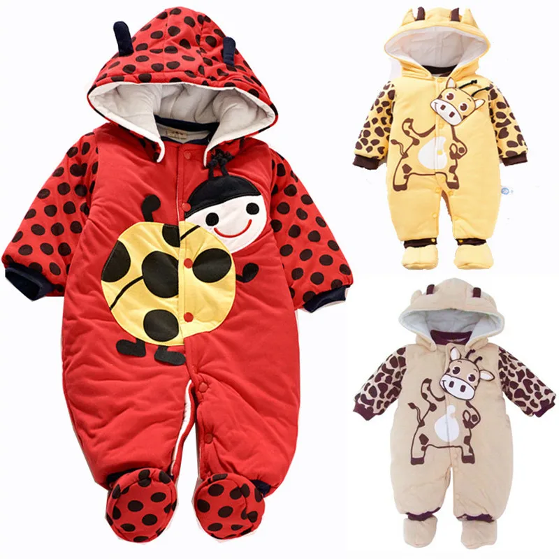 Emmababy 2017 New Fashion Unisex Cute Ladybug cow cartton Baby Rompers Winter Thicken Baby Clothing for New Born Baby Romper
Emmababy 2017 New Fashion Unisex Cute Ladybug cow cartton Baby Rompers Winter Thicken Baby Clothing for New Born Baby Romper
