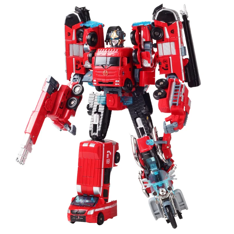 5 IN 1 Large Crane 35CM Transformation ABS Plastic Toy Engineering Robot Car Construction Fire Rescue Motorcycle Vehicle Toy Boy 
5 IN 1 Large Crane 35CM Transformation ABS Plastic Toy Engineering Robot Car Construction Fire Rescue Motorcycle Vehicle Toy Boy