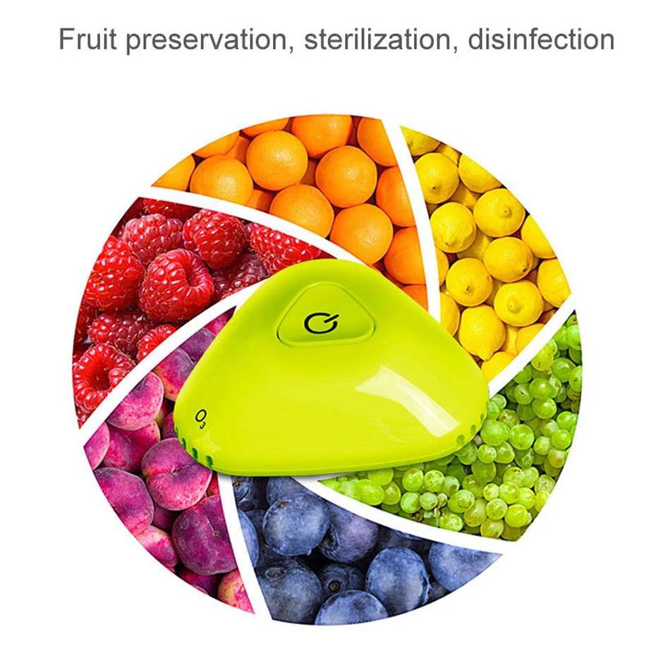 USB mini refrigerator deodorizer air purifier odor cleaner household cleaner disinfection built-in lithium battery