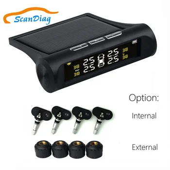 Universal Solar TPMS Car Tire Pressure Alarm Monitor System Display 4 Internal / External Sensor Temperature Warning For Toyota
Universal Solar TPMS Car Tire Pressure Alarm Monitor System Display 4 Internal / External Sensor Temperature Warning For Toyota