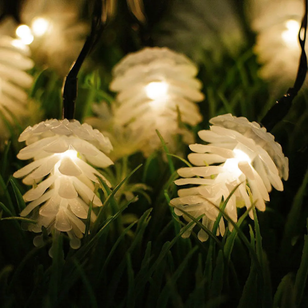 1-4m Chritmas LED String light Santa Claus Xmas Tree Stocking Shape Fairy Lights New Year Party Holiday Decoration String Lamp (8)