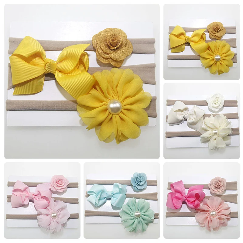 3Pcs/Set Flower Baby Headband Turban Elastic Infant Baby Girl Bows Headbands Bowknot Hair Band Haarband Baby Hair Accessories
3Pcs/Set Flower Baby Headband Turban Elastic Infant Baby Girl Bows Headbands Bowknot Hair Band Haarband Baby Hair Accessories